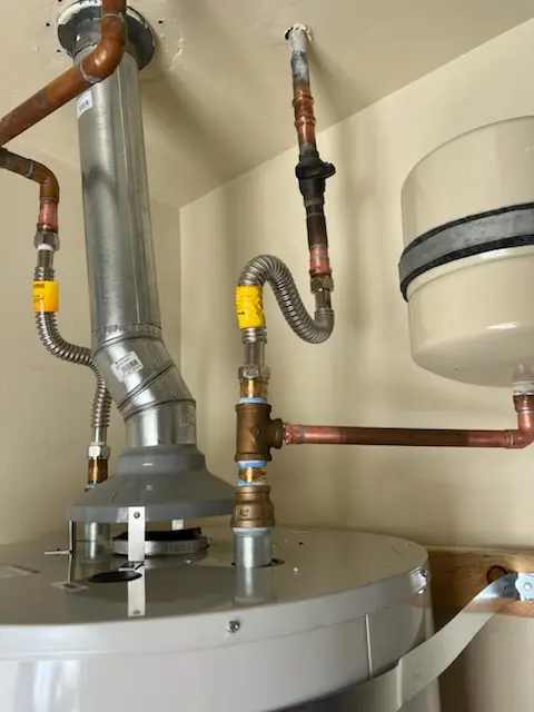 Water heater installation and plumbing repair in Margaret