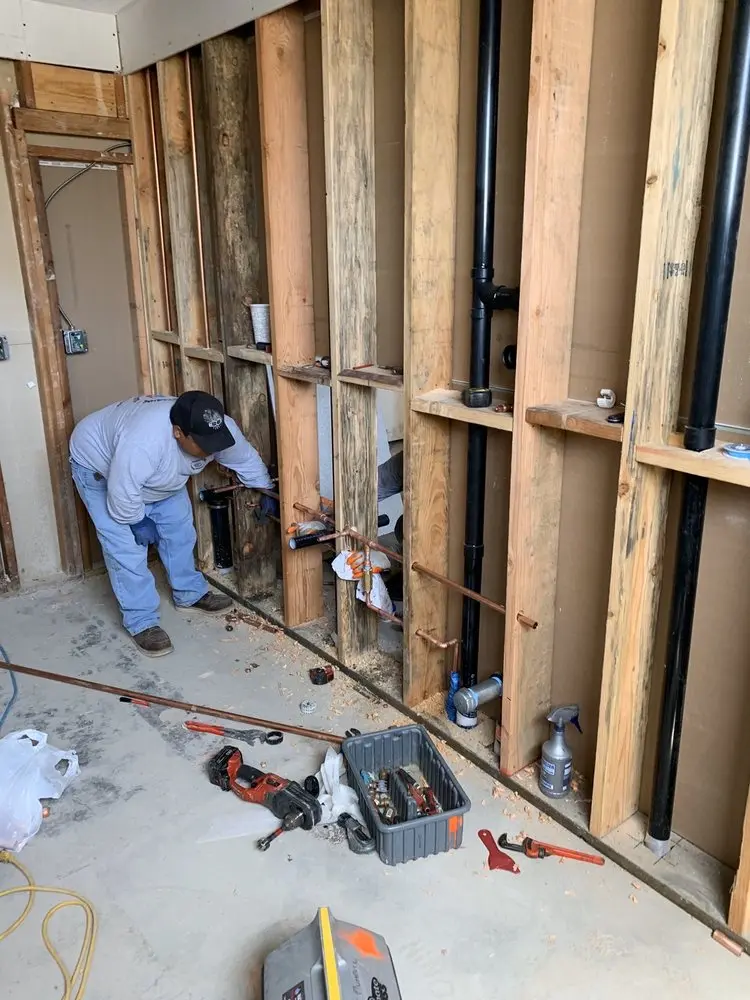 Commercial rough-in plumbing for Gas Line Repair in Margaret